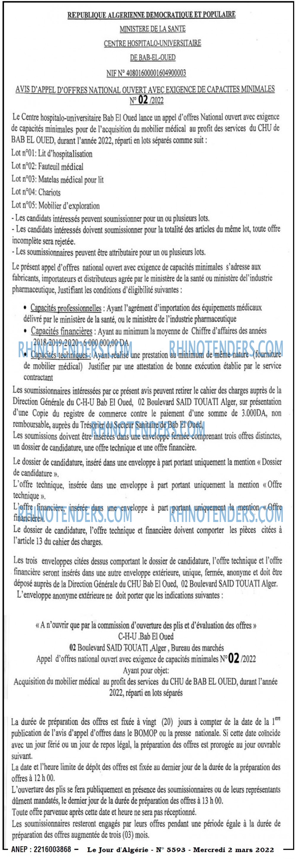 Le Jour d'Algérie