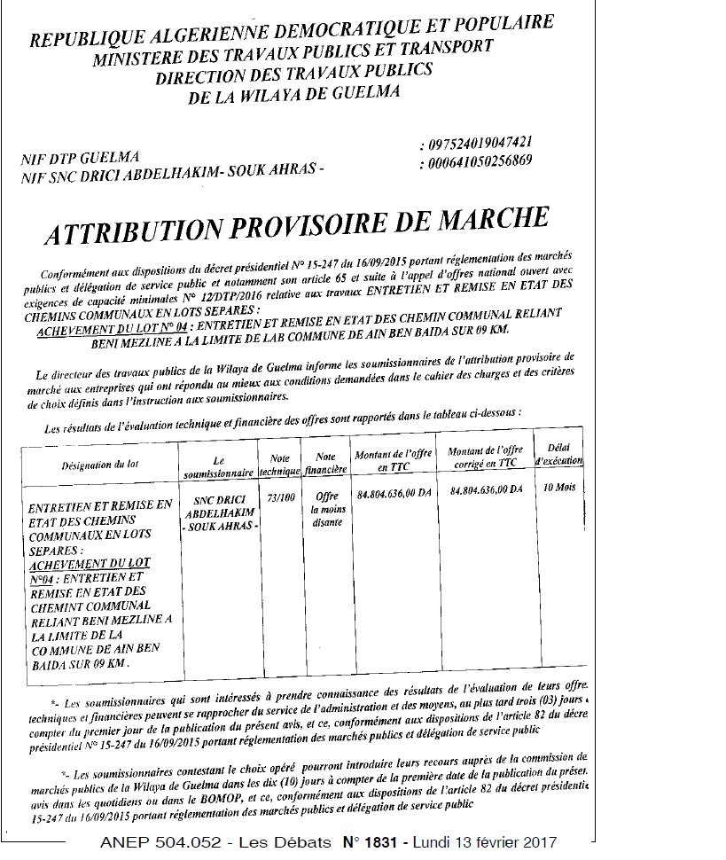Les Debats