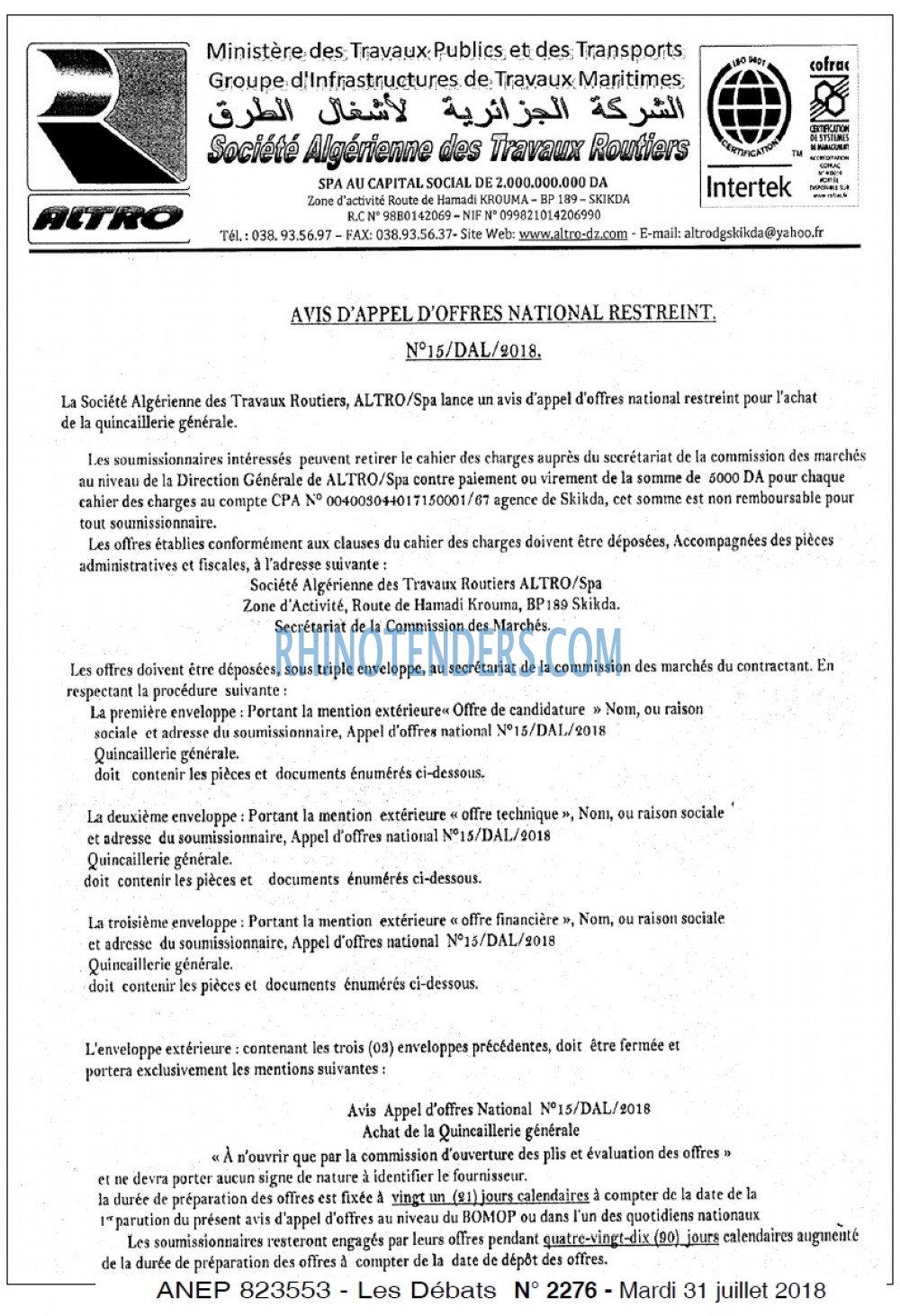 Les Debats