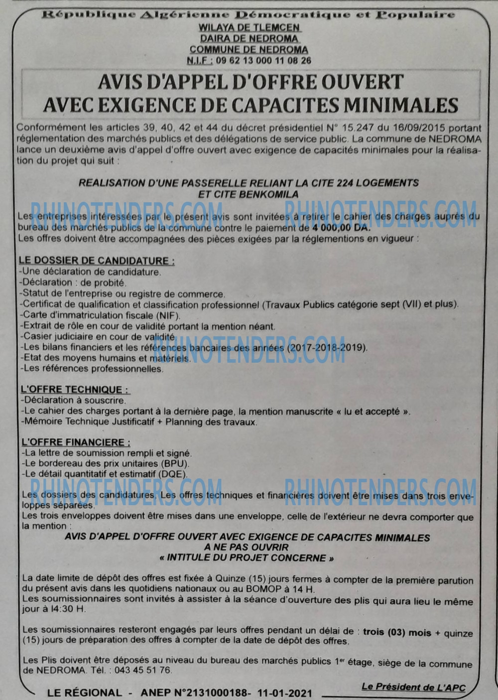 LE REGIONAL