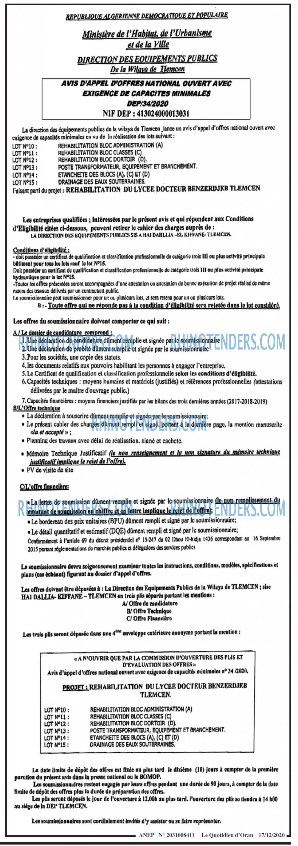 Le Quotidien d'Oran
