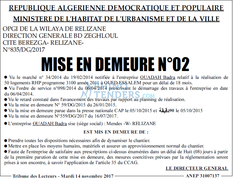 TRIBUNE DES LECTEURS