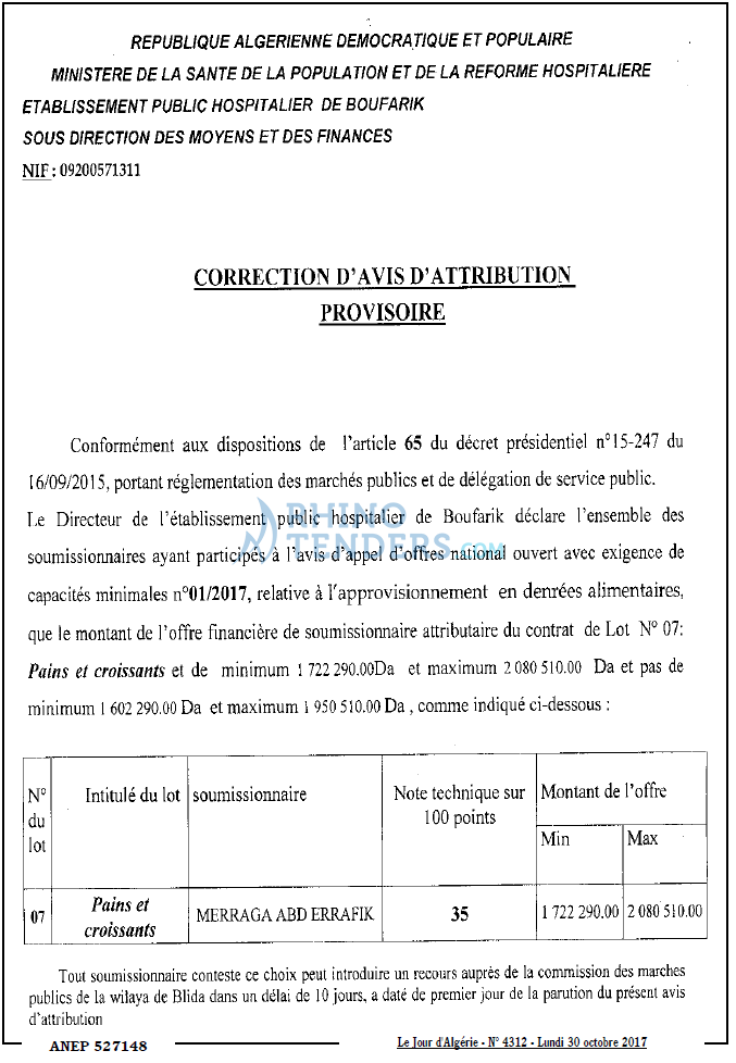 Le Jour d'Algérie