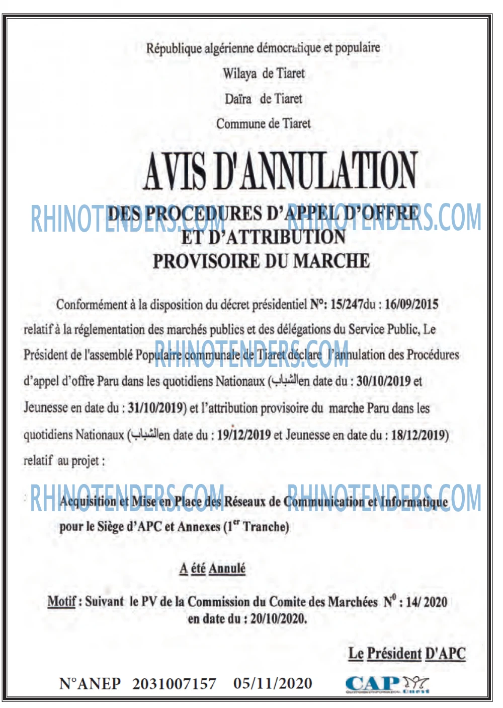CAP OUEST