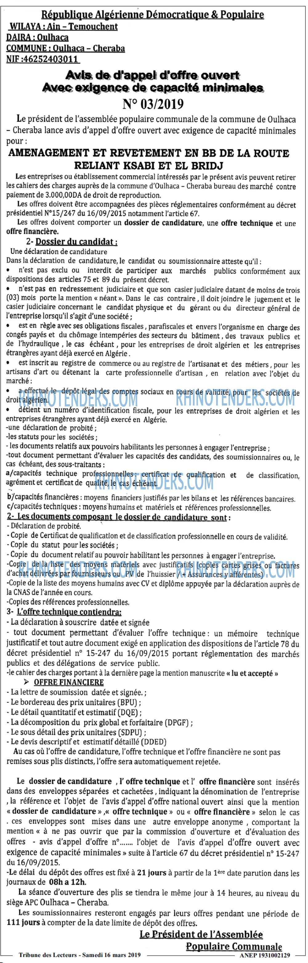 TRIBUNE DES LECTEURS