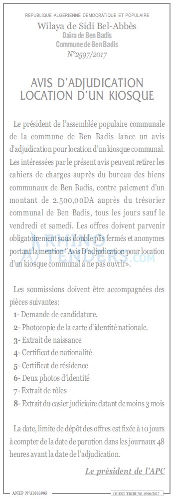 ouest TRIBUNE