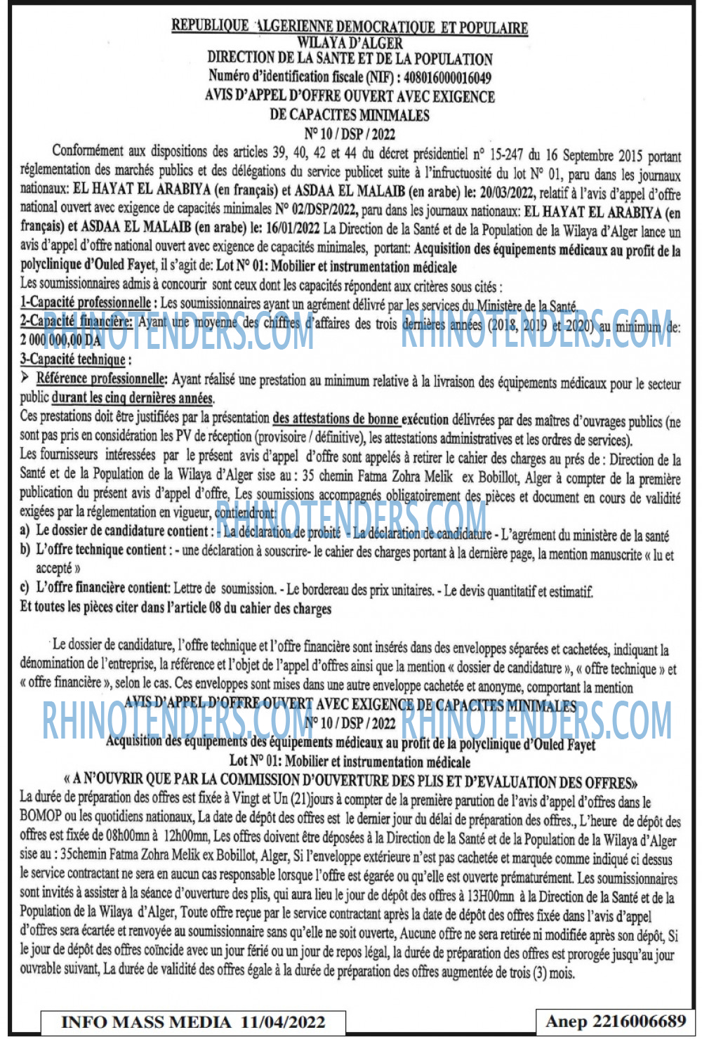 Infos Mass Media