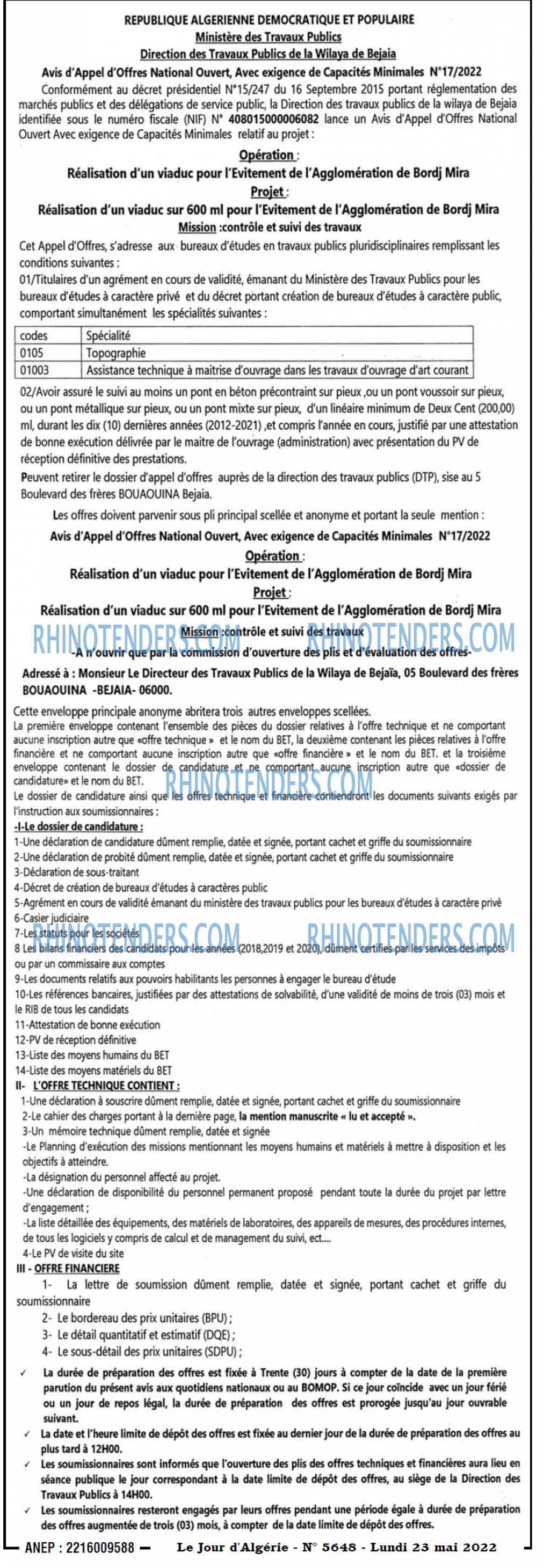 Le Jour d'Algérie