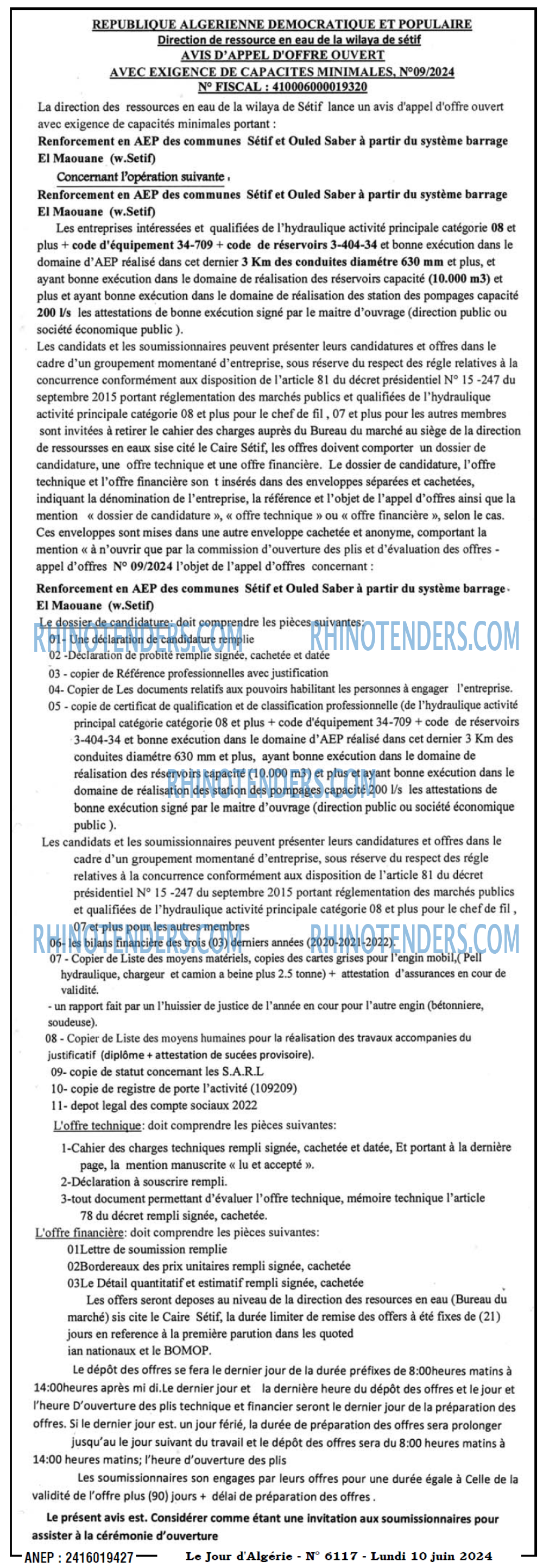 Le Jour d'Algérie