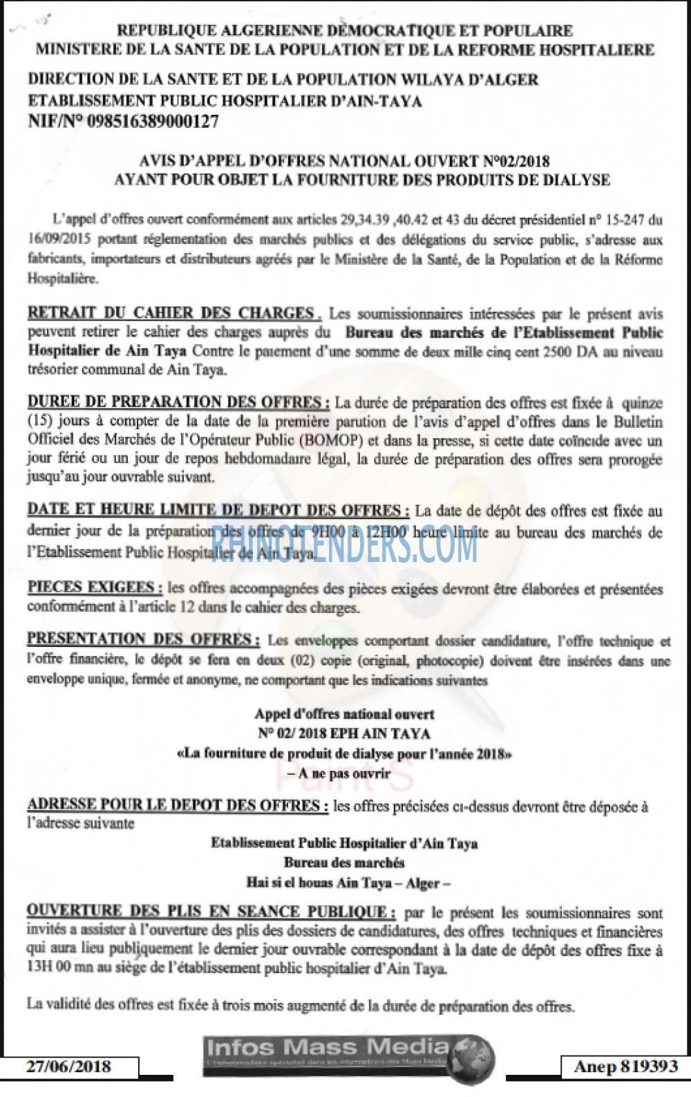 Infos Mass Media