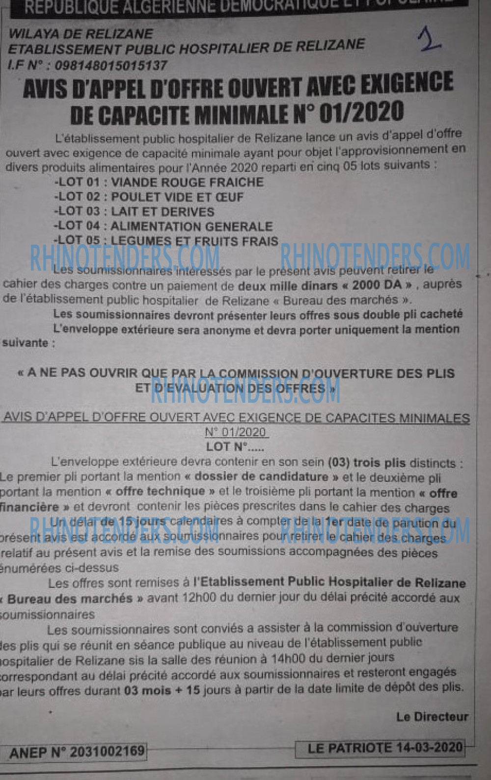 LE PATRIOTE