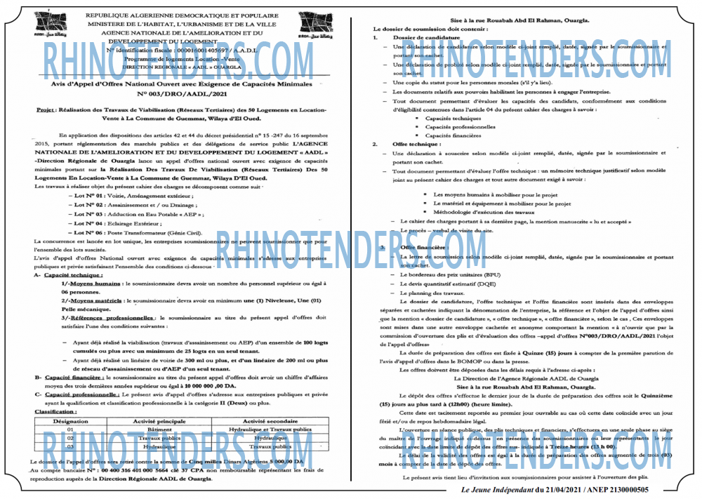 Jeune Independant
