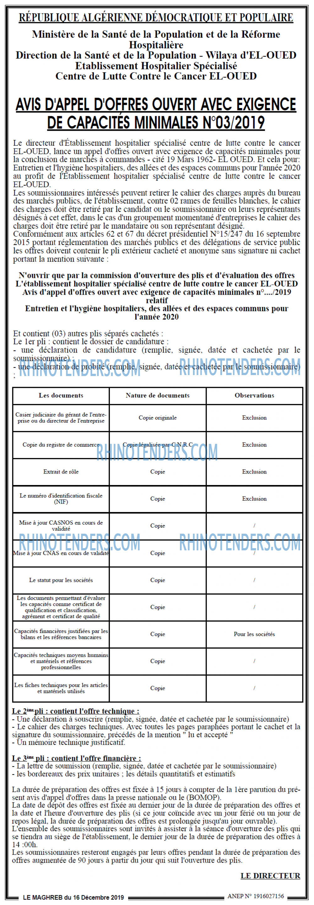 LE MAGHREB