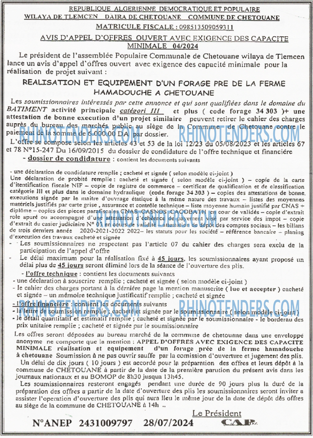 CAP OUEST