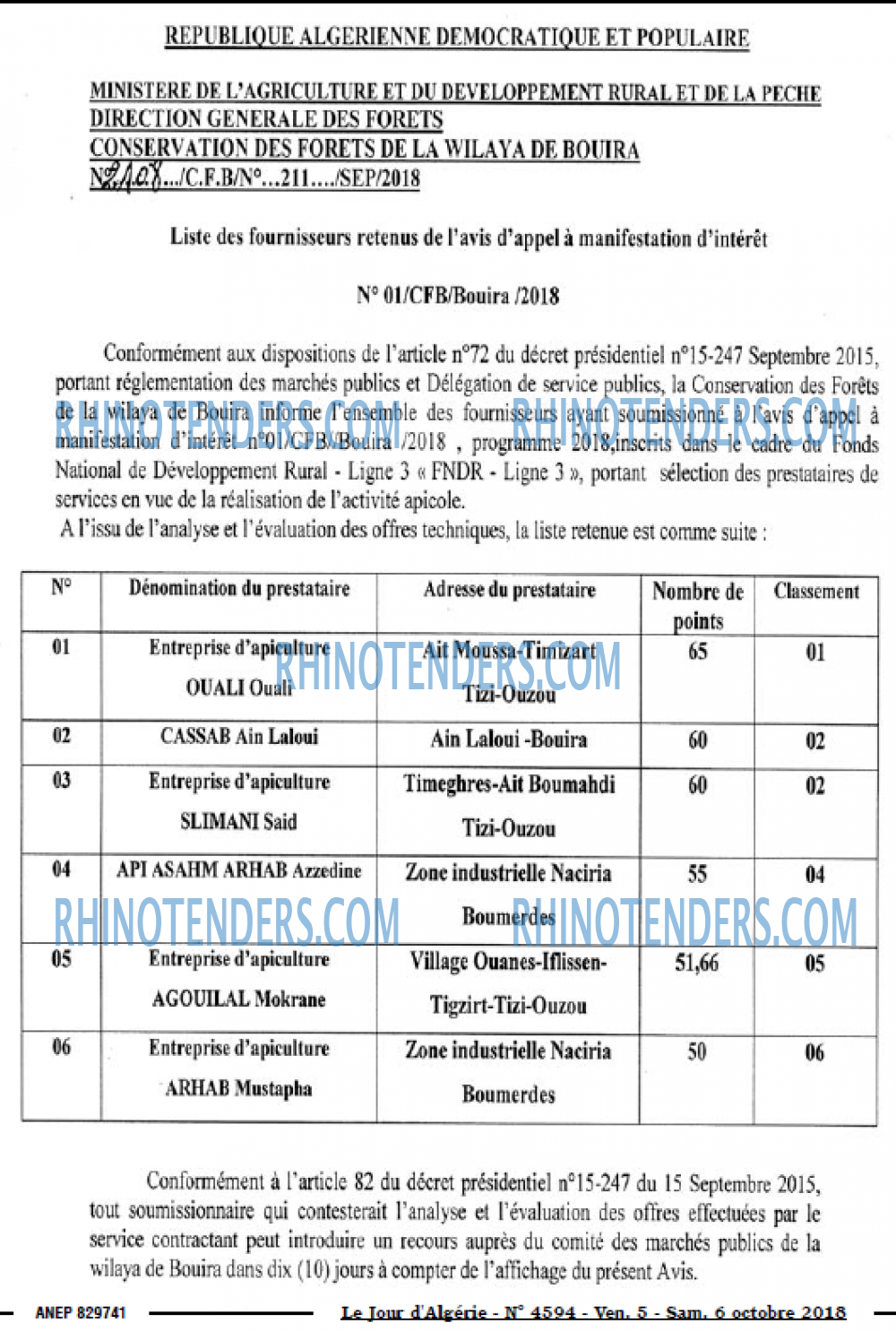 Le Jour d'Algérie