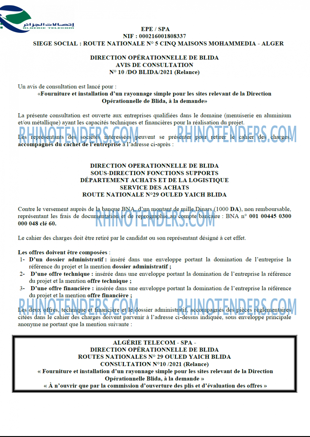 Algérie Télécom