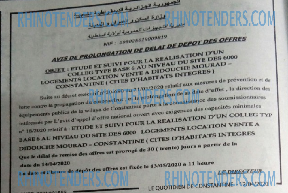 LE QUOTIDIEN DE CONSTANTINE
