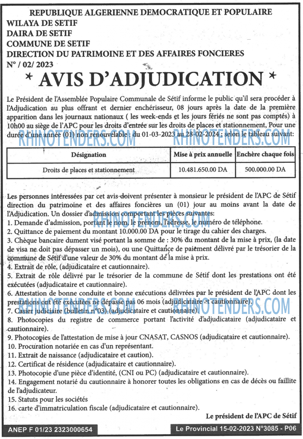 LE PROVINCIAL