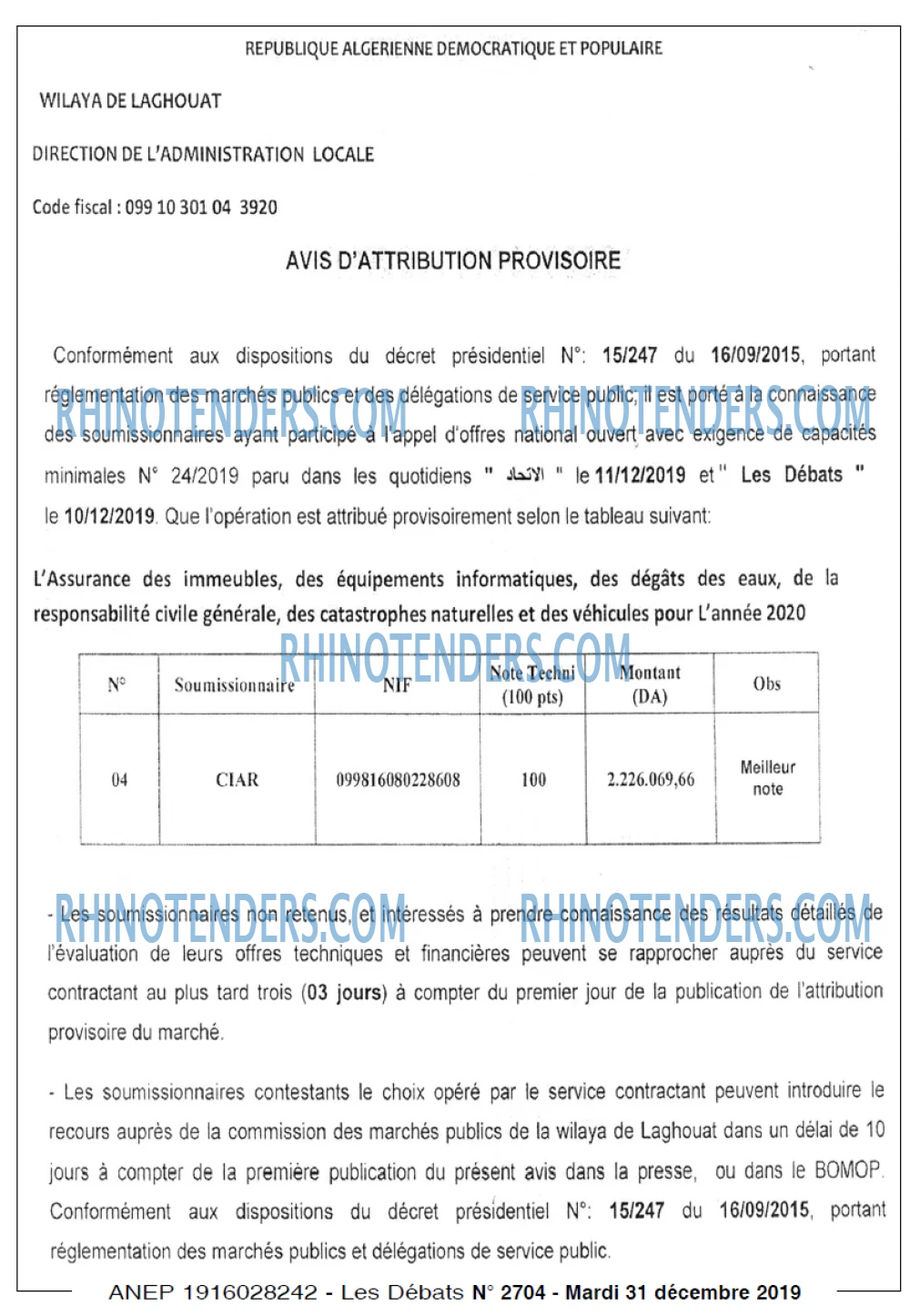 Les Debats