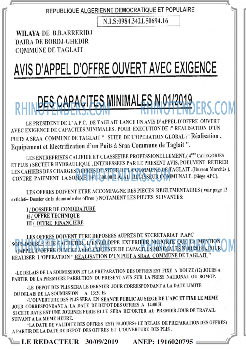 LE REDACTEUR