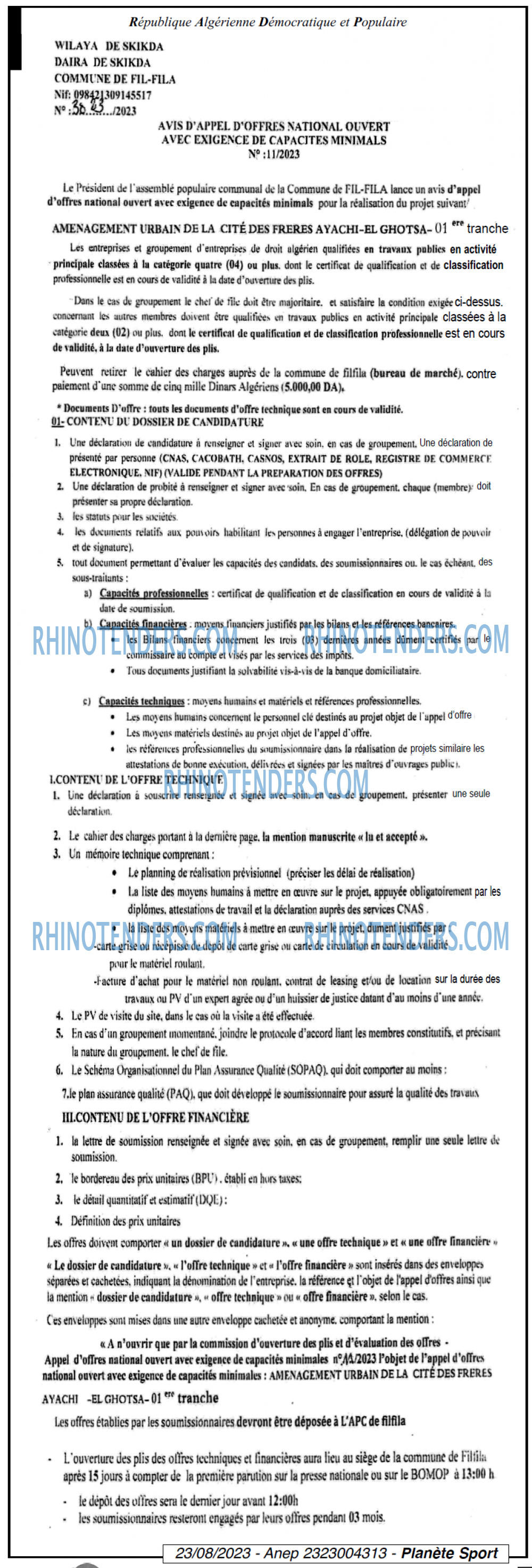 PLANETE SPORT
