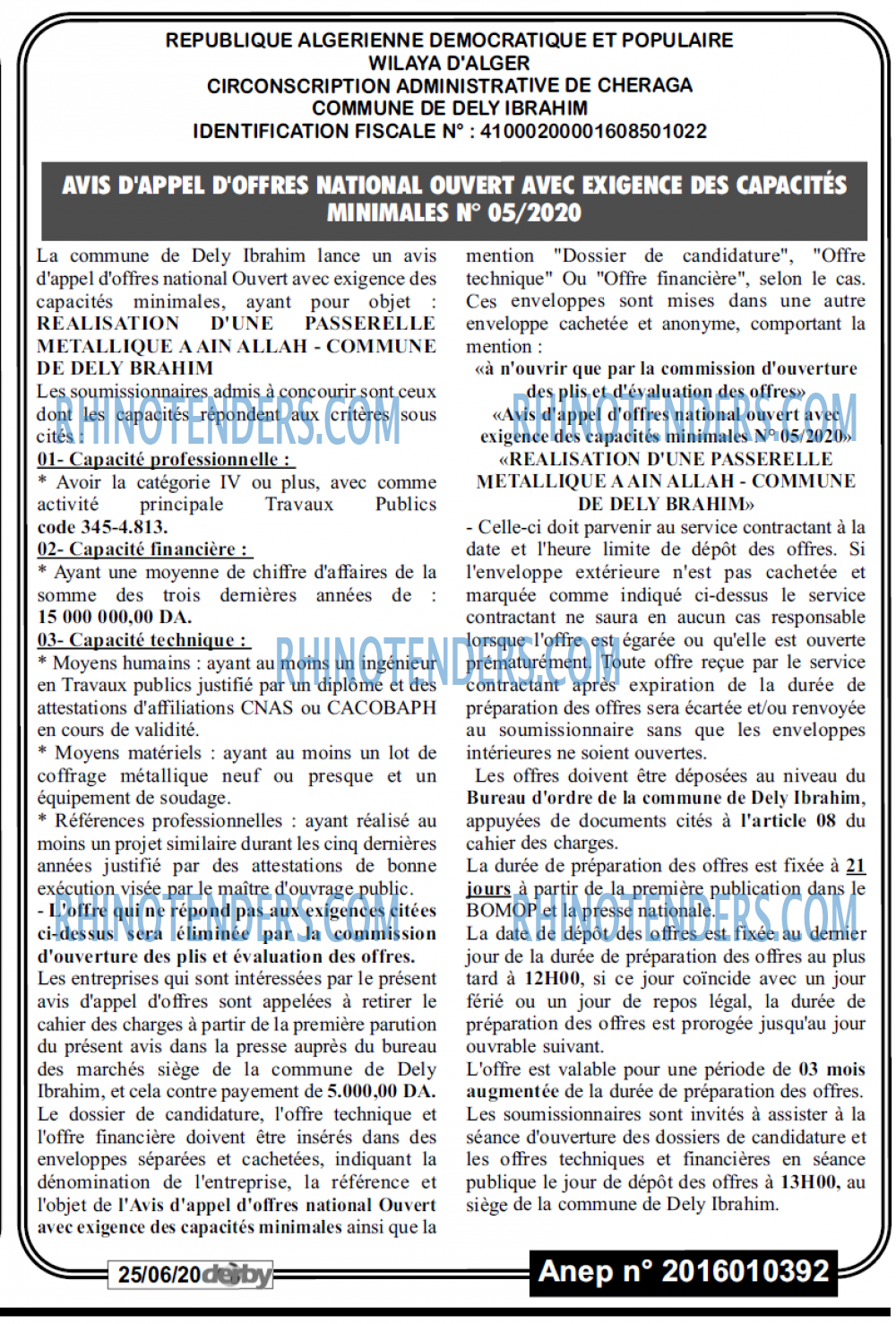 Le Courrier d'Algerie