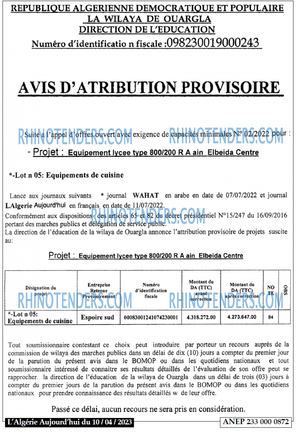 Aujourd'hui