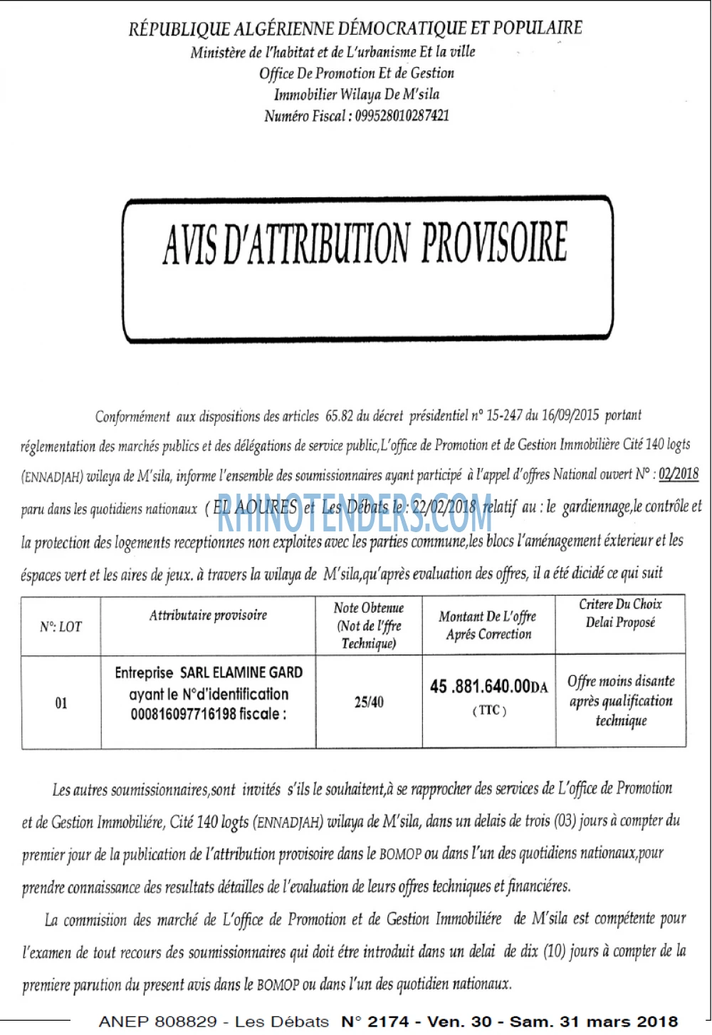 Les Debats