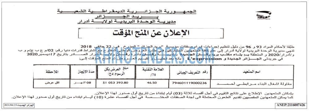 الجزائر الجديدة