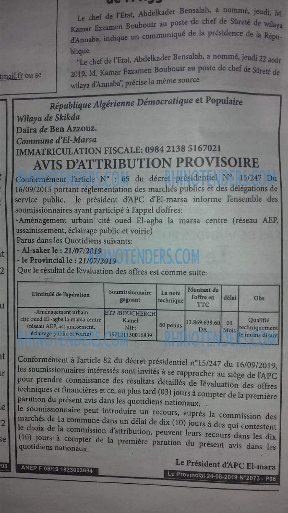 LE PROVINCIAL