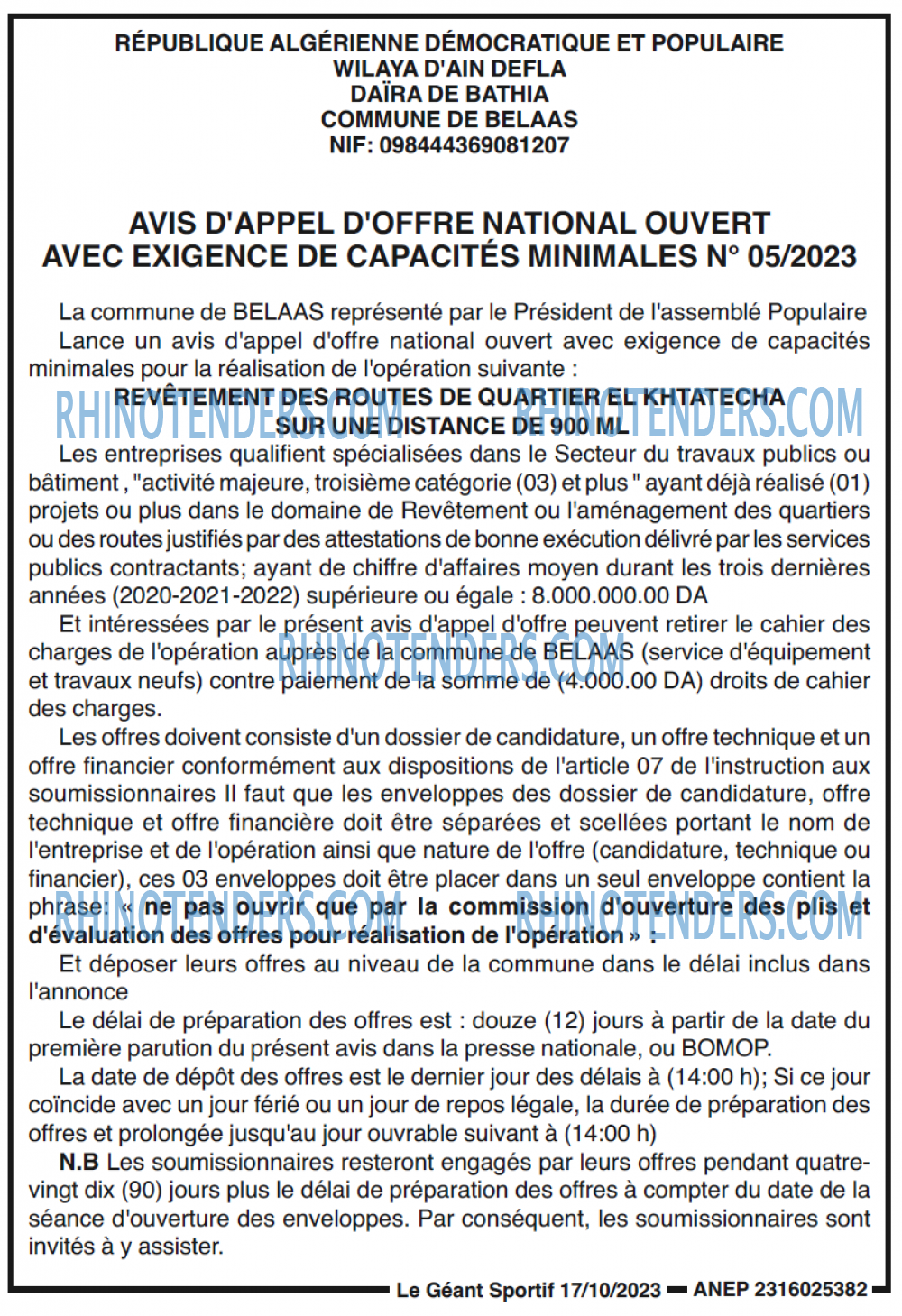 le geant sportif