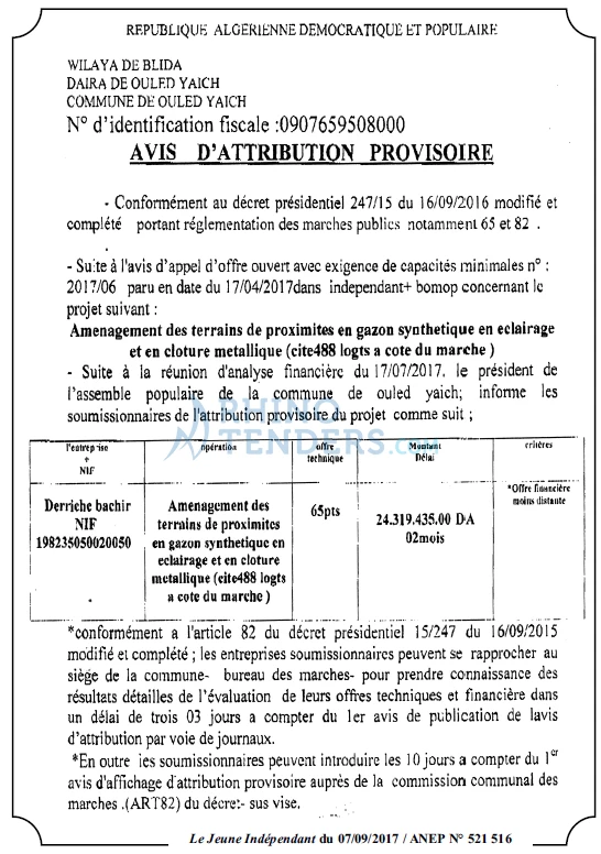 Jeune Independant