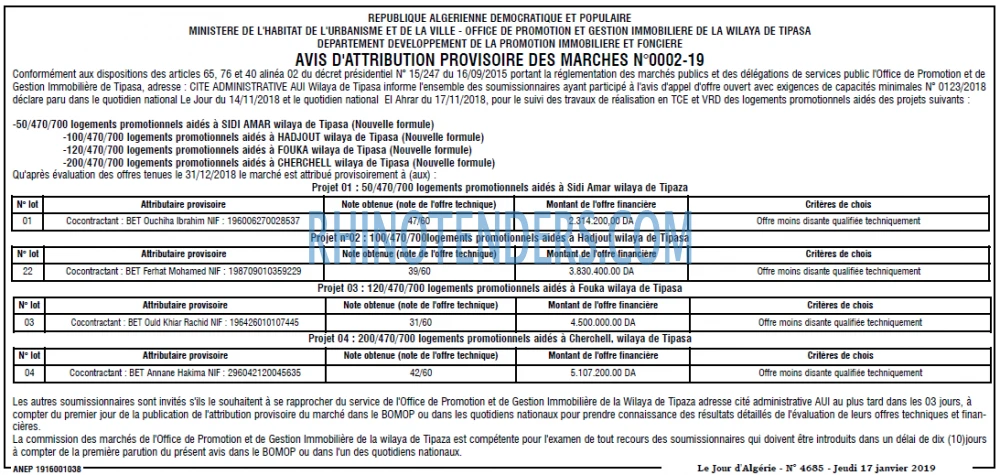Le Jour d'Algérie