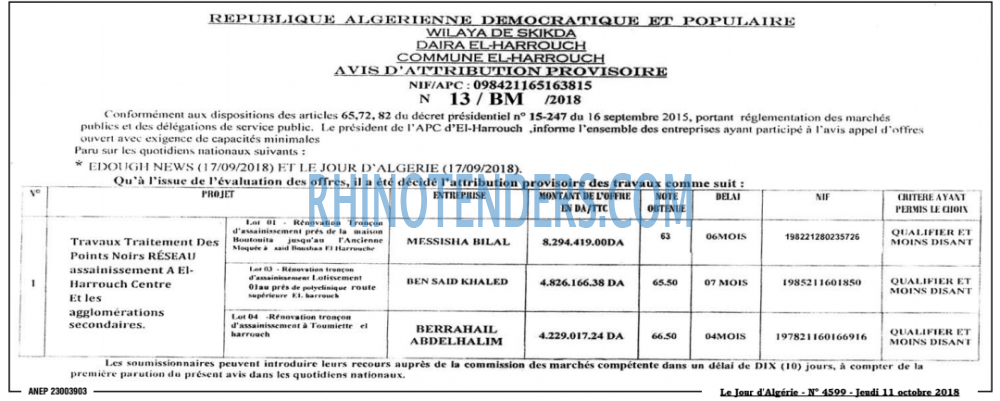 Le Jour d'Algérie