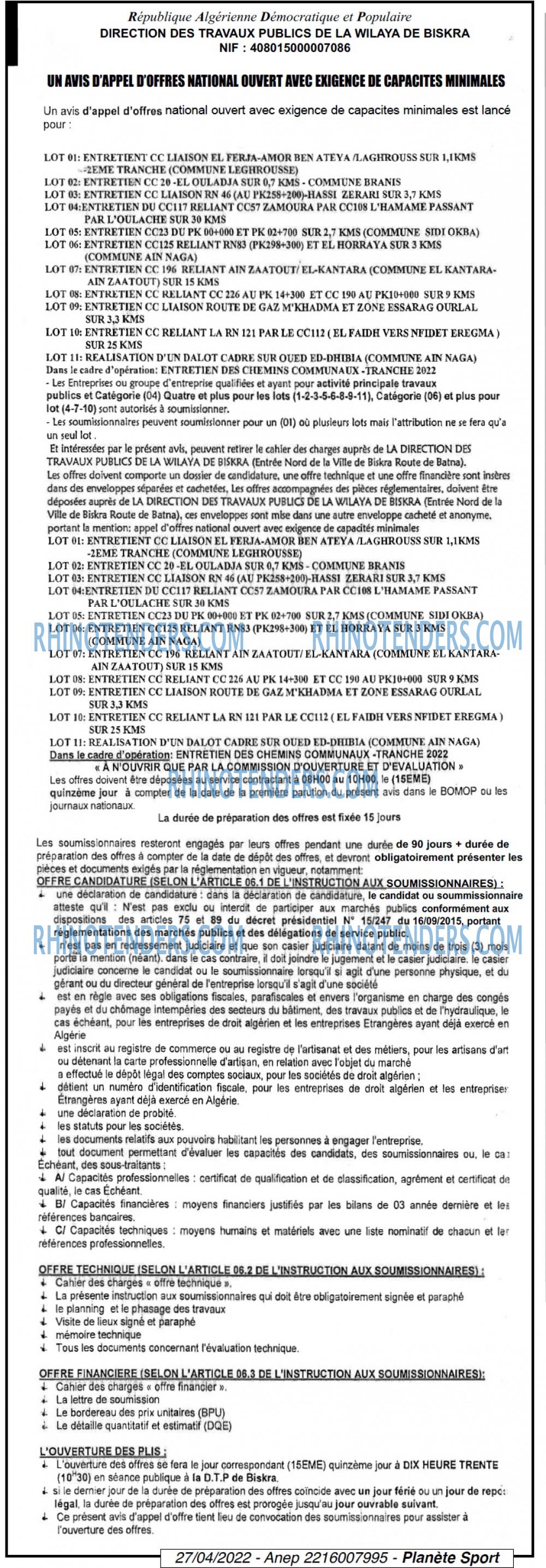PLANETE SPORT