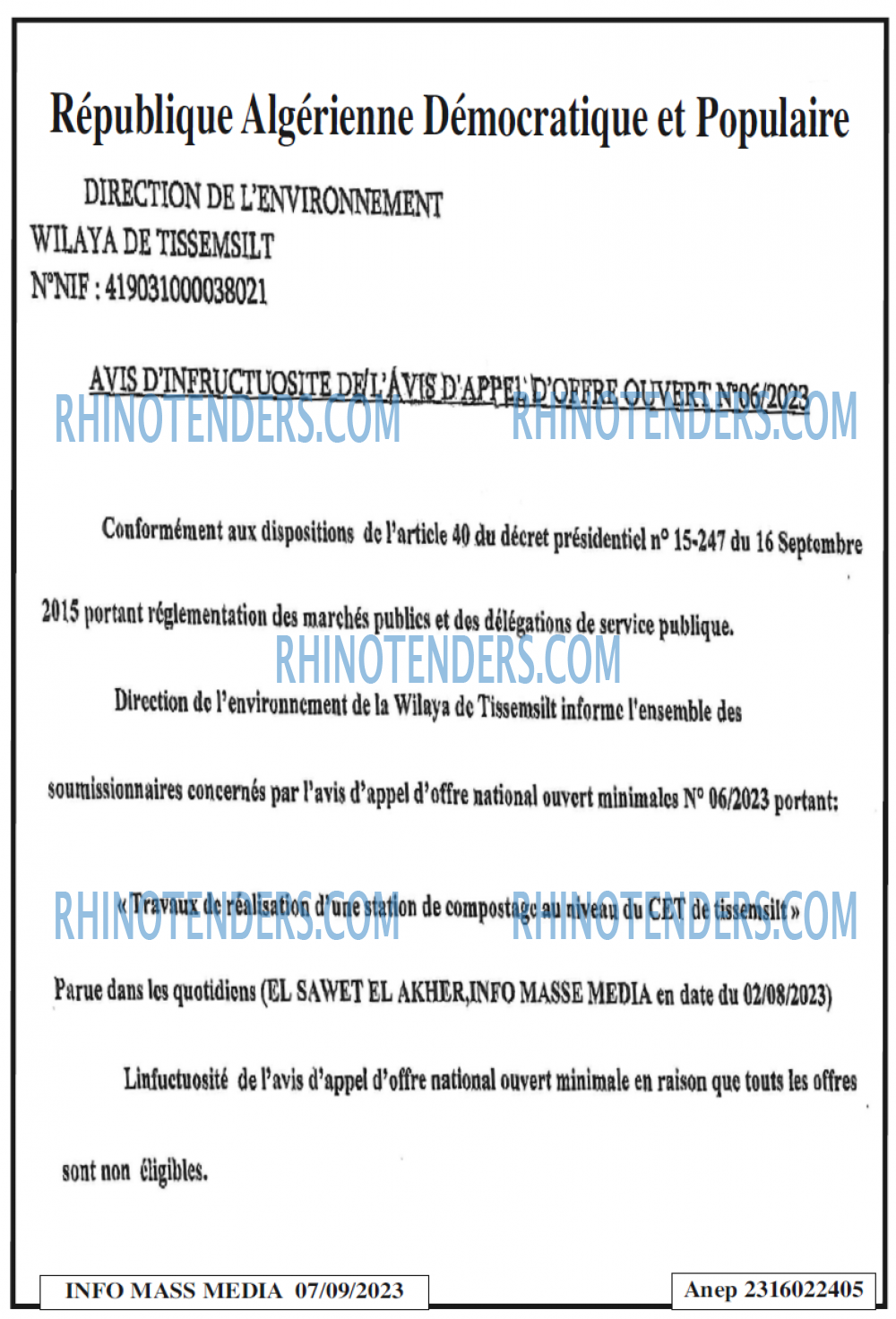 Infos Mass Media