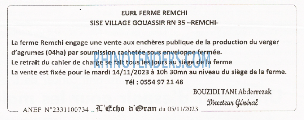 Echo d'Oran