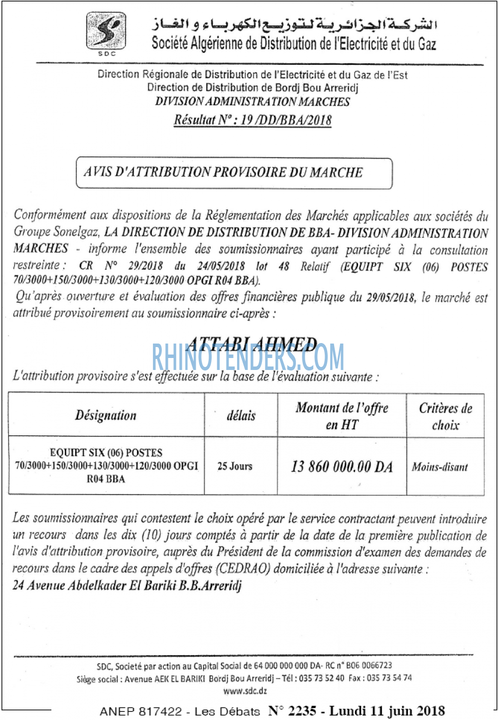 Les Debats