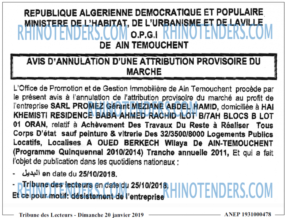 TRIBUNE DES LECTEURS