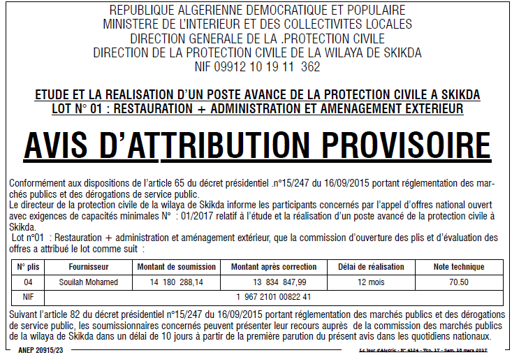 Le Jour d'Algérie