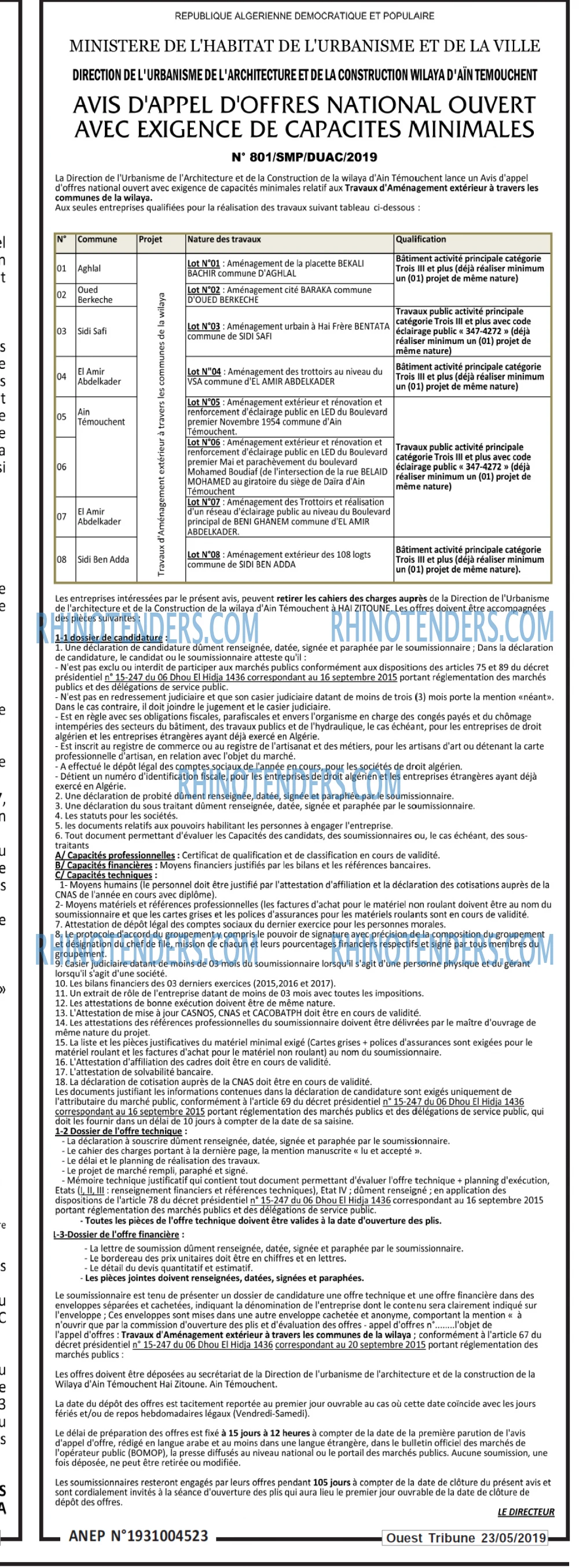 ouest TRIBUNE