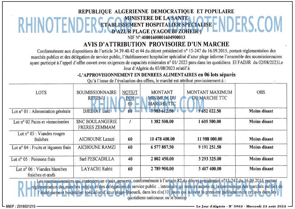 Le Jour d'Algérie