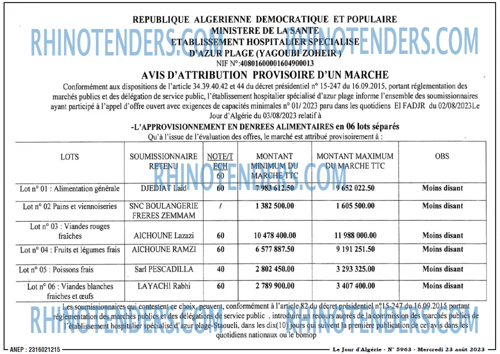 Le Jour d'Algérie
