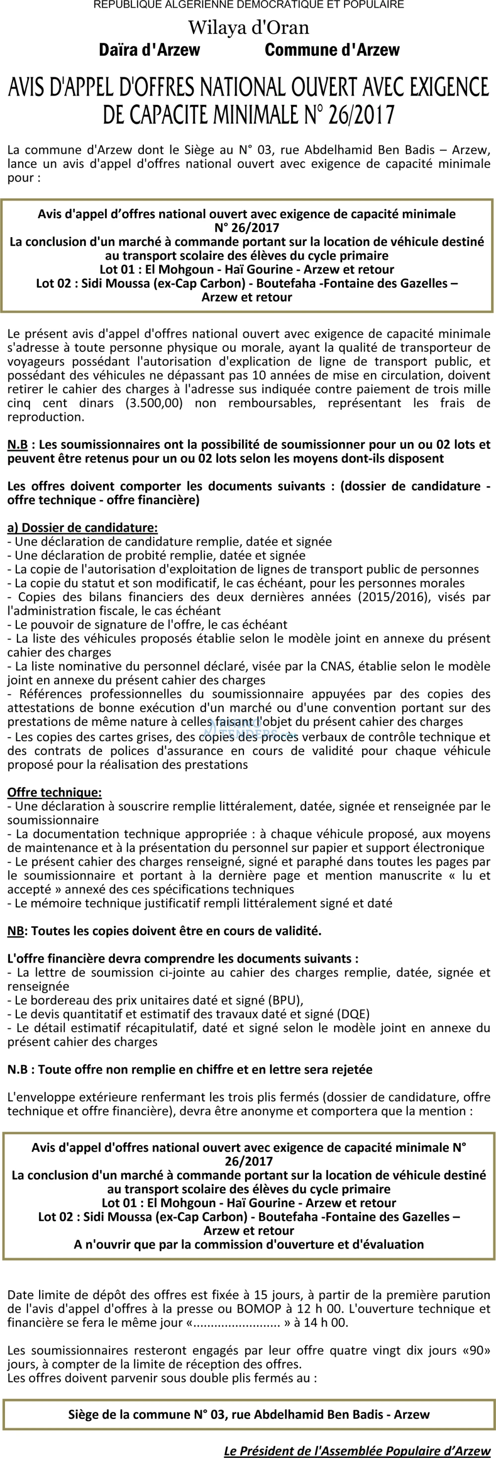 ouest TRIBUNE
