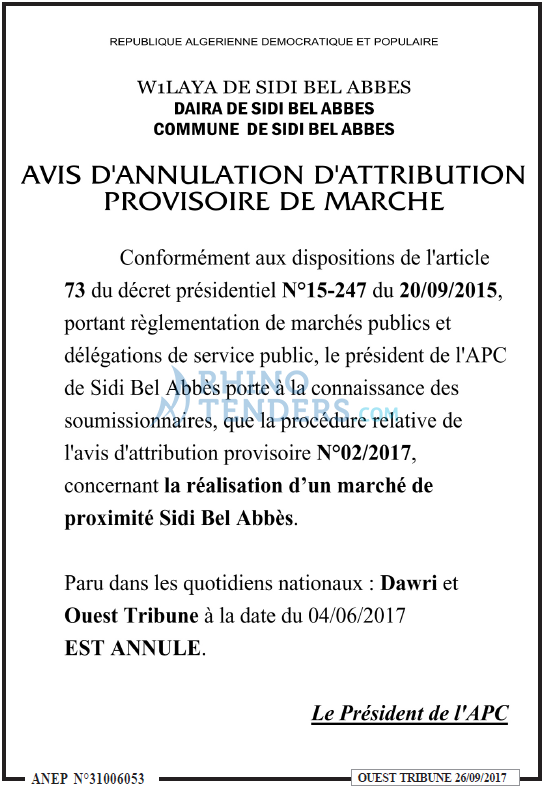 ouest TRIBUNE