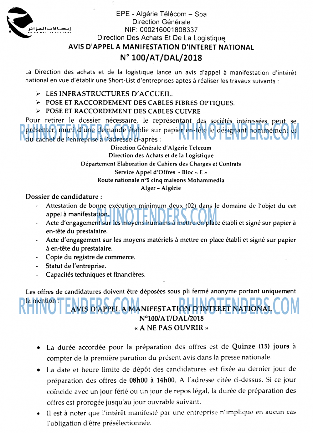 Le Chiffre d'Affaires
