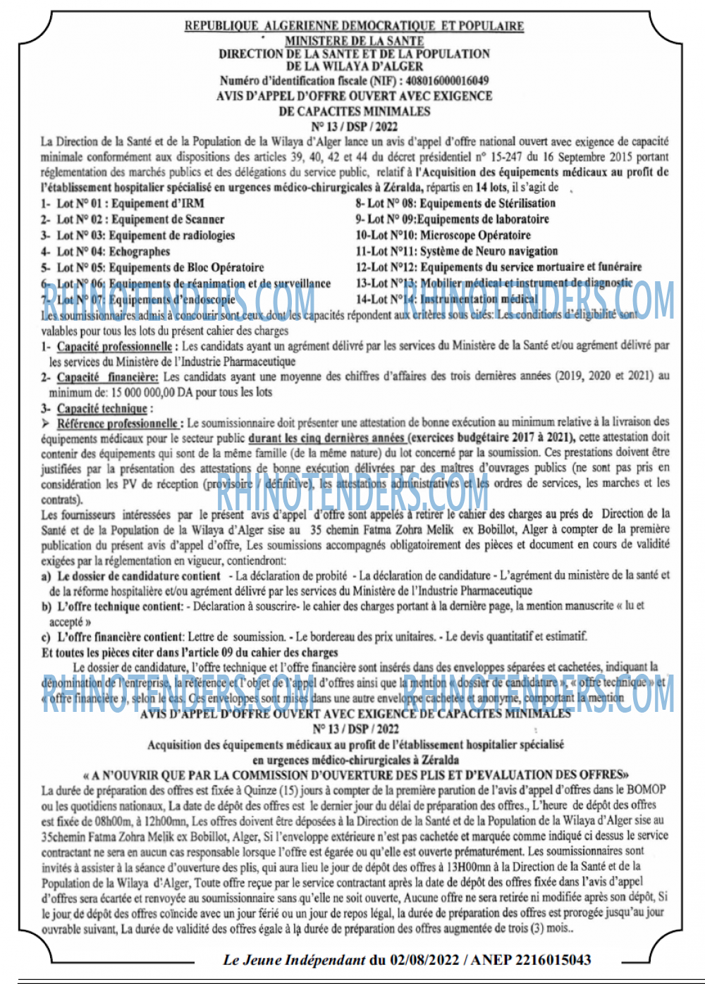 Le jeune indépendant