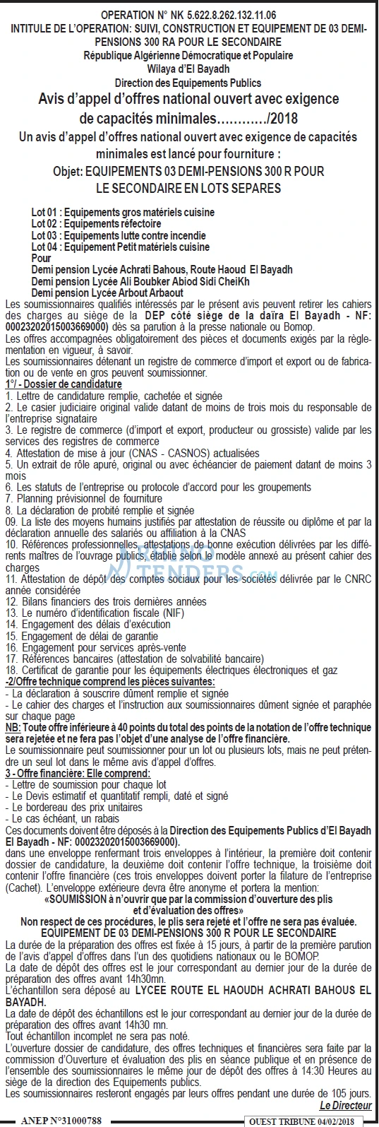 ouest TRIBUNE