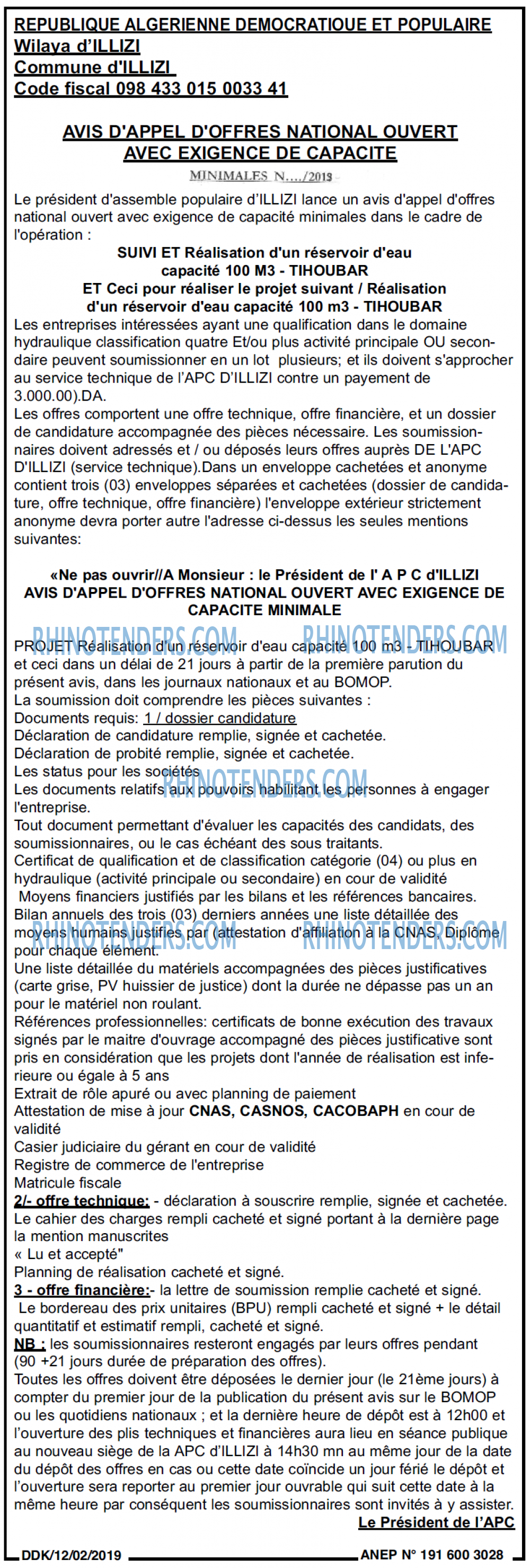 LA DEPECHE DE KABYLIE