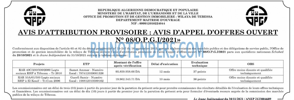 Jeune Independant